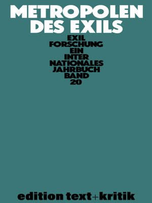 cover image of Metropolen des Exils